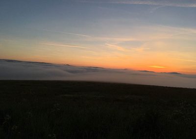 4am: Sunrise over the South Downs