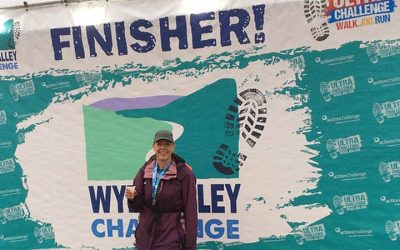 Georgina completes Wye Valley Challenge for Cancer Research UK