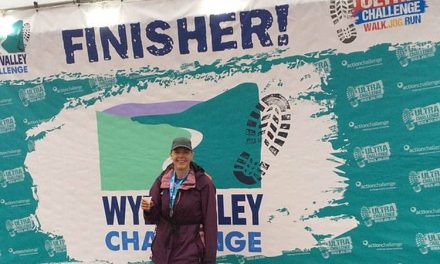 Georgina completes Wye Valley Challenge for Cancer Research UK